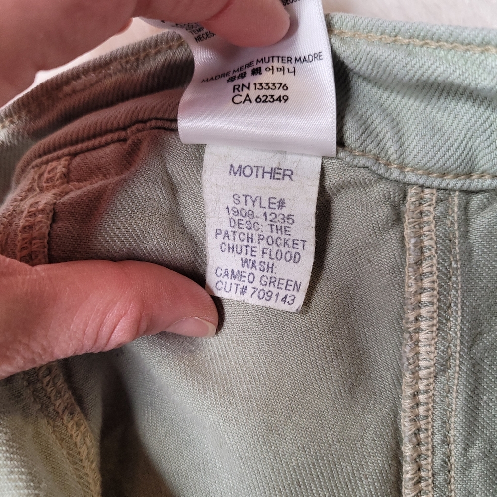 MOTHER The Patch Pocket Cargo Pants size 26 - Picture 11 of 15